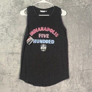 NWT New Indycar Gray Indianapolis 500 Tank Size Medium